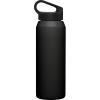 CamelBak Carry Cap Bottle – Vacuum Insulated Stainless Steel – Easy Carry(Black)