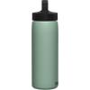 CamelBak Carry Cap Bottle – Vacuum Insulated Stainless Steel – Easy Carry(Moss)