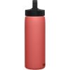 CamelBak Carry Cap Bottle – Vacuum Insulated Stainless Steel – Easy Carry(Terracotta Rose)