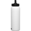 CamelBak Carry Cap Bottle – Vacuum Insulated Stainless Steel – Easy Carry(White)