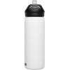 CamelBak Eddy+ Insulated Stainless Steel Bite Valve Straw Water Bottle(White)