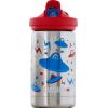 CamelBak Eddy+ Kids Bite Valve Straw Insulated Stainless Steel Water Bottle Biking Dogs, 12oz(Rainbow Love)