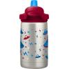 CamelBak Eddy+ Kids Bite Valve Straw Insulated Stainless Steel Water Bottle Biking Dogs, 12oz(UFOs)