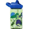 CamelBak Eddy+ Kids Bite Valve Straw Tritan Renew Water Bottle Green, 14oz