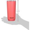 CamelBak Horizon 20oz Tumbler – Insulated Stainless Steel – Tri-Mode Lid – Black(Wild Strawberry)