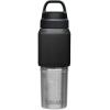 CamelBak MultiBev Insulated Stainless Steel Water Bottle & Travel Cup(Black)