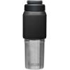 CamelBak MultiBev Insulated Stainless Steel Water Bottle & Travel Cup(Black)
