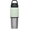 CamelBak MultiBev Insulated Stainless Steel Water Bottle & Travel Cup(Moss/Mint)