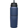 CamelBak MultiBev Insulated Stainless Steel Water Bottle & Travel Cup(Navy)