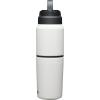 CamelBak MultiBev Insulated Stainless Steel Water Bottle & Travel Cup(White)