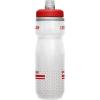 CamelBak Podium Chill Bike Insulated Squeeze Water Bottle Black, 21oz(Fiery Red/White)
