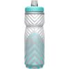 CamelBak Podium Chill Bike Insulated Squeeze Water Bottle Black, 21oz(Grey/Teal Stripe)