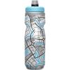 CamelBak Podium Chill Bike Insulated Squeeze Water Bottle Black, 21oz(Grid White)