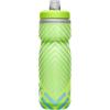 CamelBak Podium Chill Bike Insulated Squeeze Water Bottle Black, 21oz(Lime/Blue Stripe)