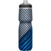 CamelBak Podium Chill Bike Insulated Squeeze Water Bottle White/Black, 24oz(Navy Stripe)