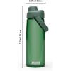 CamelBak Thrive Chug Tritan Renew Water Bottle Charcoal, 32oz(Forest Green)
