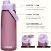 CamelBak Thrive Chug Tritan Renew Water Bottle Charcoal, 32oz(Purple Sky)