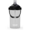 CamelBak Thrive Flip Straw Kids Bite Valve Tritan Renew Water Bottle 14oz(Clear)
