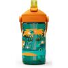 CamelBak Thrive Flip Straw Kids Bite Valve Tritan Renew Water Bottle 14oz(Jungle Animals)