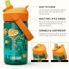 CamelBak Thrive Flip Straw Kids Bite Valve Tritan Renew Water Bottle 14oz(Jungle Animals)