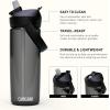 CamelBak Thrive Flip Straw Tritan Renew Water Bottle Charcoal, 32oz(Charcoal)