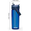 CamelBak Thrive Flip Straw Tritan Renew Water Bottle Charcoal, 32oz(Oxford)