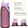 CamelBak Thrive Flip Straw Tritan Renew Water Bottle Charcoal, 32oz(Purple Sky)