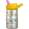 CamelBak Eddy+ Kids Bite Valve Straw Insulated Stainless Steel Water Bottle Biking Dogs, 12oz(Rainbow Love)