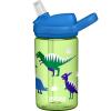 CamelBak Eddy+ Kids Bite Valve Straw Tritan Renew Water Bottle Green, 14oz