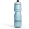 CamelBak Podium Chill Bike Insulated Squeeze Water Bottle White/Black, 24oz(Crystal Blue)