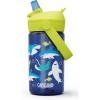 CamelBak Thrive Flip Straw Kids Bite Valve Tritan Renew Water Bottle 14oz(Sharks and Rays)