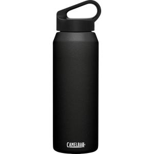 CamelBak Carry Cap Bottle – Vacuum Insulated Stainless Steel – Easy Carry(Black)