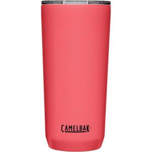 CamelBak Horizon 20oz Tumbler – Insulated Stainless Steel – Tri-Mode Lid – Black(Wild Strawberry)