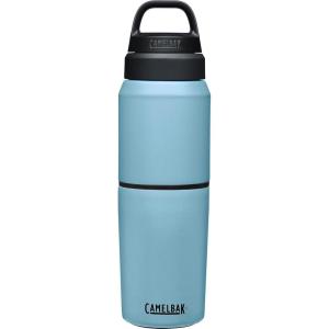 CamelBak MultiBev Insulated Stainless Steel Water Bottle & Travel Cup(Dusk Blue)