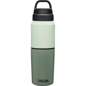 CamelBak MultiBev Insulated Stainless Steel Water Bottle & Travel Cup(Moss/Mint)
