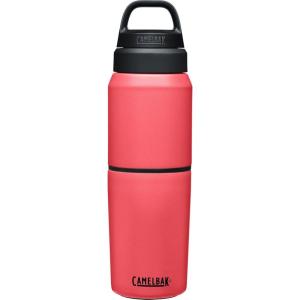 CamelBak MultiBev Insulated Stainless Steel Water Bottle & Travel Cup(Wild Strawberry)