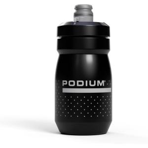 CamelBak Podium Bike Squeeze Water Bottle Black, 15oz(Black)
