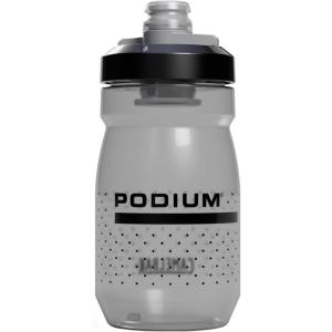 CamelBak Podium Bike Squeeze Water Bottle Black, 15oz(Smoke)