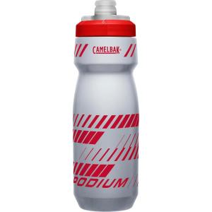CamelBak Podium Bike Water Bottle 24oz, Black(Racer Red)
