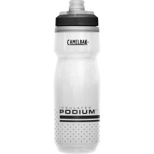 CamelBak Podium Chill Bike Insulated Squeeze Water Bottle Black, 21oz(White/Black)