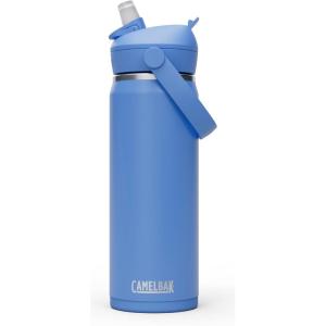CamelBak Thrive Flip Straw Insulated Stainless Steel Water Bottle Sky Blue, 25oz(Sky Blue)