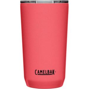 CamelBak Horizon 16oz Tumbler – Insulated Stainless Steel – Tri-Mode Lid – Black(Wild Strawberry)