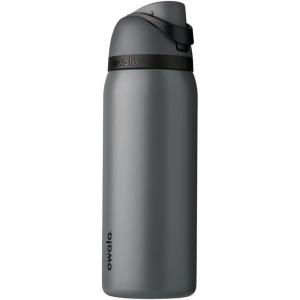 Owala FreeSip Insulated Stainless Steel Water Bottle with Straw, BPA-Free Sports Water Bottle, Great for Travel, 32 Oz, Grayt(Grayt)