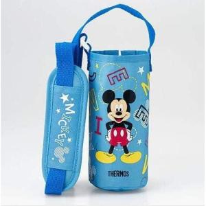 THERMOS Vacuum Insulated Straw Bottle FHL-401F Pouch Blue Star *Product only covers ※