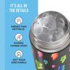 THERMOS FUNTAINER 16 Ounce Stainless Steel Vacuum Insulated Bottle with Wide Spout Lid, MINECRAFT(Lightning Bolt Girl)