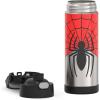 THERMOS FUNTAINER 16 Ounce Stainless Steel Vacuum Insulated Bottle with Wide Spout Lid, MINECRAFT(Spiderman)