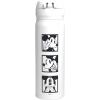 Thermos JNL-506DS PLT Vacuum Insulated Portable Mug, 16.9 fl oz (500 ml), Pluto, Easy to Clean, Lightweight Type, One-Touch Opening, Stainless Steel Bottle, Hot and Cold(Mickey)