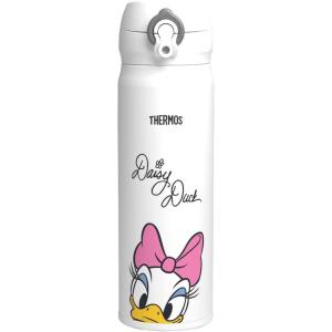 Thermos JNL-506DS PLT Vacuum Insulated Portable Mug, 16.9 fl oz (500 ml), Pluto, Easy to Clean, Lightweight Type, One-Touch Opening, Stainless Steel Bottle, Hot and Cold(Daisy)