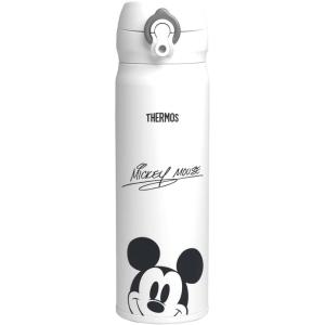 Thermos JNL-506DS PLT Vacuum Insulated Portable Mug, 16.9 fl oz (500 ml), Pluto, Easy to Clean, Lightweight Type, One-Touch Opening, Stainless Steel Bottle, Hot and Cold(Mickey)
