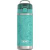 THERMOS ICON SERIES, Water Bottle with Spout – 18 Ounce, Marble – Stainless Steel Vacuum Insulated Water Bottle with Lid(Marble)